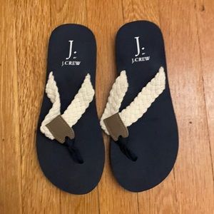 NWOT J.Crew flip flops size 5